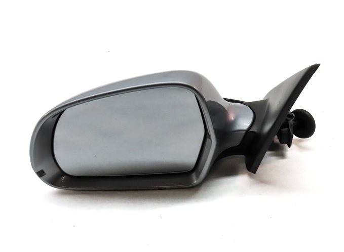 2015-2018 AUDI Q3 LEFT DRIVER HEATED DOOR MIRROR (SILVER)