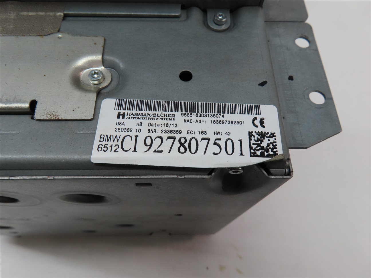 Thumbnail 6: 2010-2014 BMW X5 X5M X6 X6M (E70 E71) GPS DVD DISC NAVIGATION STEREO RECEIVER