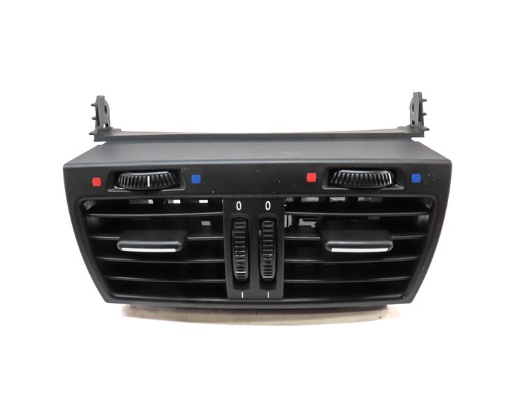 2013 BMW X5 (E70) REAR CENTER CONSOLE HEAT AIR AC HVAC DUAL VENT (BLACK)