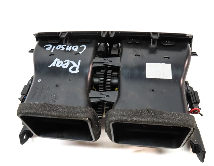 Thumbnail 4: 2013 BMW X5 (E70) REAR CENTER CONSOLE HEAT AIR AC HVAC DUAL VENT (BLACK)
