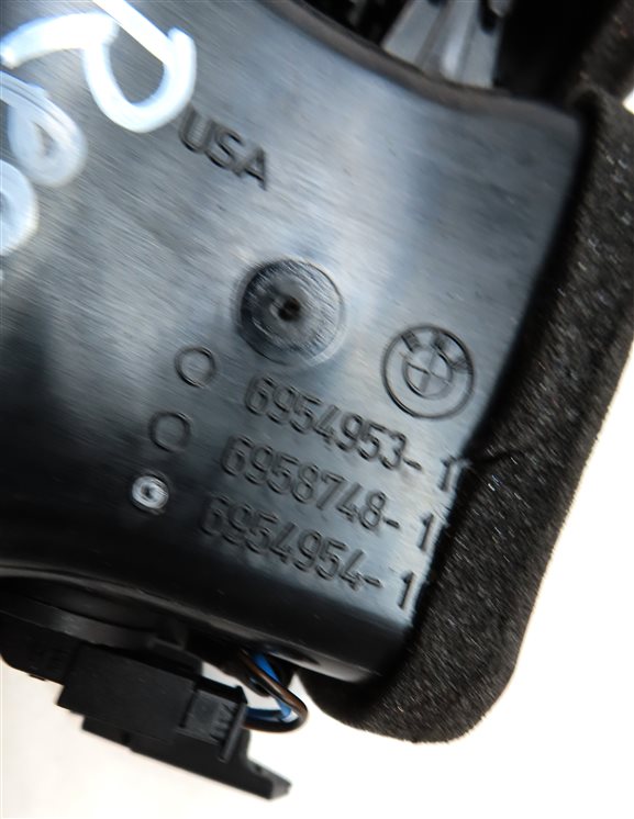 Thumbnail 5: 2013 BMW X5 (E70) REAR CENTER CONSOLE HEAT AIR AC HVAC DUAL VENT (BLACK)