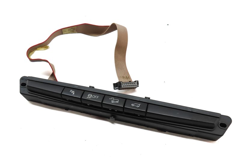 2013 BMW X5 (E70) FRONT TRACTION PDC HILL DESCENT TRUNK CONTROL SWITCH PANEL