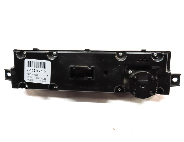 Thumbnail 6: 2007-2013 BMW X5 (E70) REAR CONSOLE HEATER A/C CLIMATE TEMPERATURE CONTROL PANEL