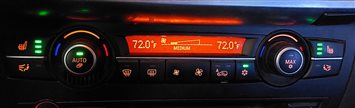 Thumbnail 2: 2007-2014 BMW X5 X5M X6 X6M (E70 E71) FRONT HEATER A/C TEMPERATURE CONTROL PANEL