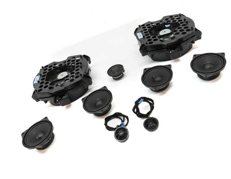 Thumbnail 3: 2013 BMW X5 (E70) RADIO STEREO AUDIO SOUND SYSTEM SPEAKER SET/9