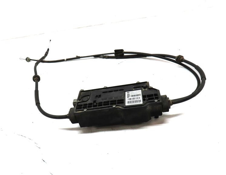 Thumbnail 2: 2013 BMW X5 (E70) EMERGENCY PARK PARKING BRAKE ACTUATOR w/ CABLES