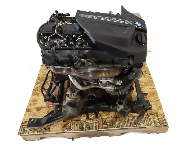 Thumbnail 4: 2012-2014 BMW X5 X6 (E70 E71) 3.0L N55 ENGINE ASSEMBLY ASE TESTED (145k)