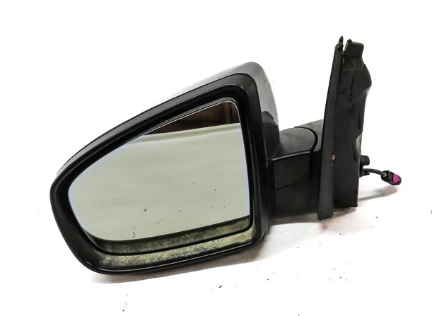 2010-2013 BMW X5 (E70) LEFT P-FOLD MEM AUTODIM CAMERA HEATED DOOR MIRROR (GRAY)