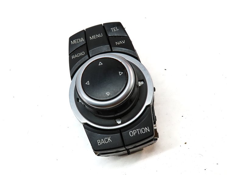 Thumbnail 3: 10-14 BMW 135i 335i X5 X6 (E70 E71 E87 E90) STEREO NAVIGATION iDRIVE SWITCH KNOB