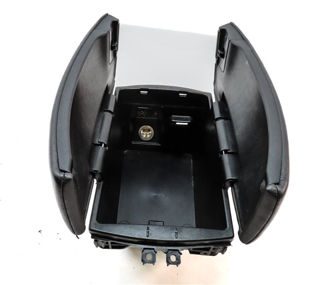 Thumbnail 9: 2010-2013 BMW X5 X5M (E70) FRONT CENTER CONSOLE STORAGE BOX ARM REST (BLACK)