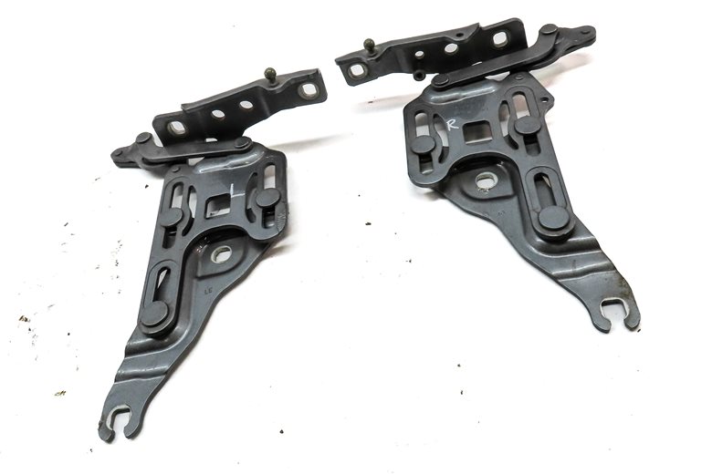 Thumbnail 3: 2007-2014 BMW X5 X6 X6M (E70 E71) FRONT HOOD LID HINGE SET/2 (GRAY)