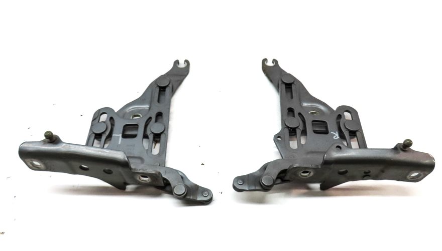 Thumbnail 4: 2007-2014 BMW X5 X6 X6M (E70 E71) FRONT HOOD LID HINGE SET/2 (GRAY)