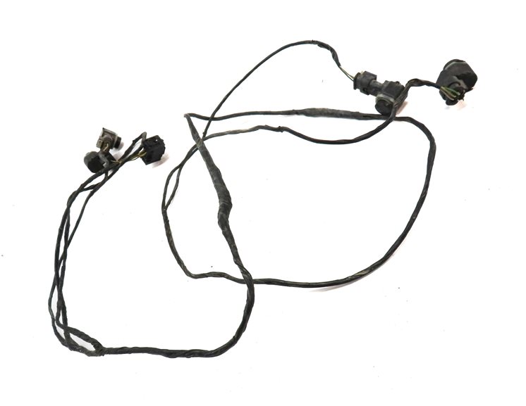 Thumbnail 3: 13 BMW X5 E70 FRONT PARK ASSIST PDC DISTANCE CONTROL SENSOR SET w/HARNESS (GRAY)