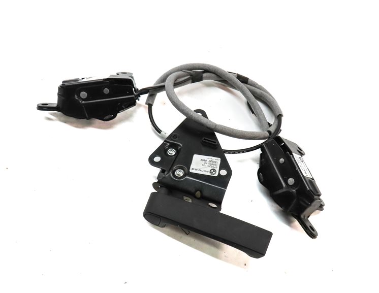 2013 BMW X5 (E70) REAR TRUNK TAILGATE HATCH RELEASE LEVER LOCK LATCH SET w/CABLE