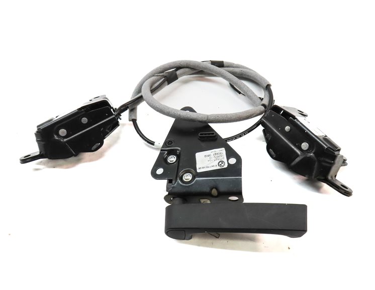 Thumbnail 2: 2013 BMW X5 (E70) REAR TRUNK TAILGATE HATCH RELEASE LEVER LOCK LATCH SET w/CABLE