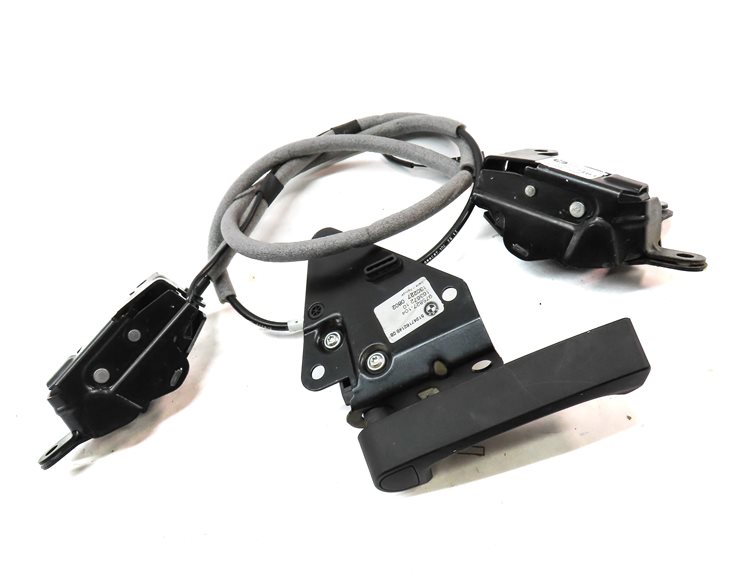 Thumbnail 3: 2013 BMW X5 (E70) REAR TRUNK TAILGATE HATCH RELEASE LEVER LOCK LATCH SET w/CABLE