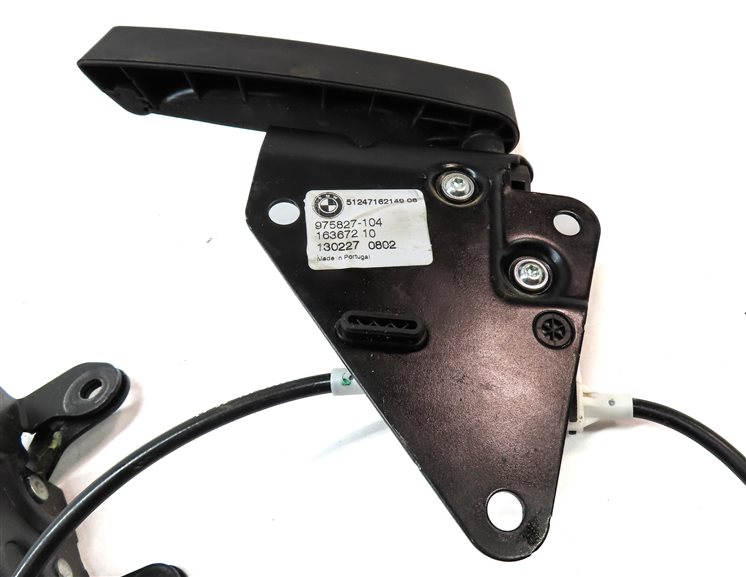 Thumbnail 8: 2013 BMW X5 (E70) REAR TRUNK TAILGATE HATCH RELEASE LEVER LOCK LATCH SET w/CABLE