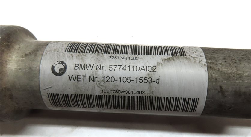 Thumbnail 6: 2013 BMW X5 (E70) FRONT LEFT DRIVER LOWER STEERING COLUMN U JOINT SHAFT