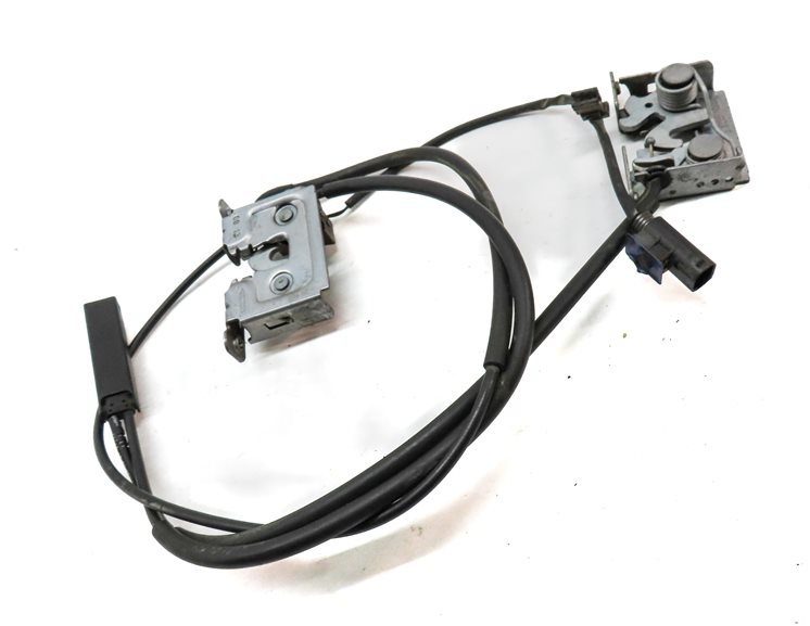 Thumbnail 3: 2013 BMW X5 (E70) FRONT LEFT & RIGHT LOWER HOOD BONNET LOCK LATCH SET/2 w/CABLES