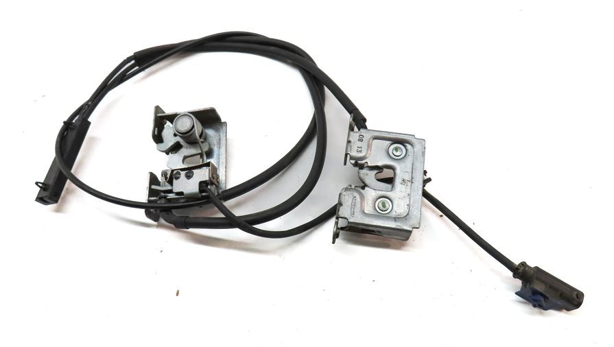 Thumbnail 4: 2013 BMW X5 (E70) FRONT LEFT & RIGHT LOWER HOOD BONNET LOCK LATCH SET/2 w/CABLES