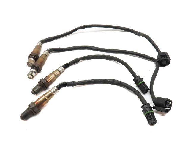 Thumbnail 2: 12 BMW X6 M X6M ///M (E71) 4.4L (S63) ENGINE PRE/POST CAT OXYGEN O2 SENSOR SET/4