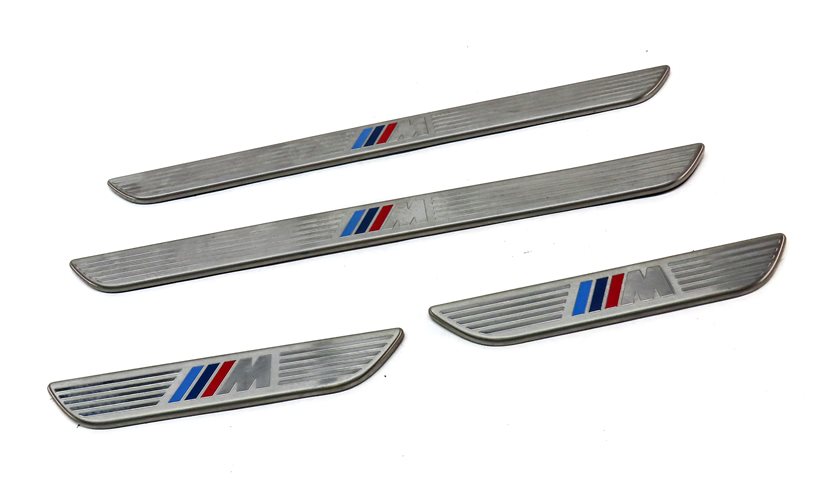 Thumbnail 3: 2012 BMW X6 M X6M ///M (E71) FRONT & REAR DOOR SPORT SILL SCUFF PLATE SET/4