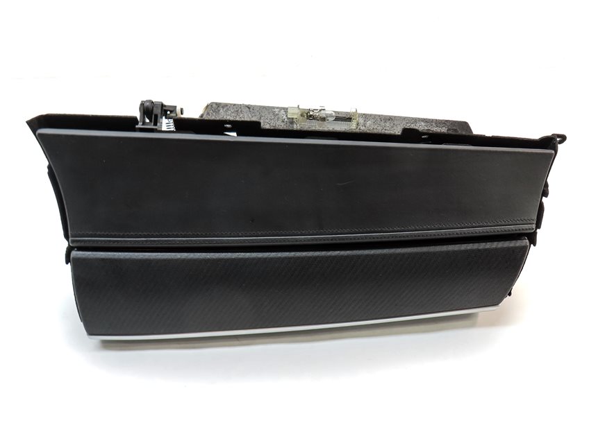 Thumbnail 2: 12 BMW X6 M X6M ///M (E71) FRONT RIGHT PASSENGER DASH GLOVE BOX ASSEMBLY(BLACK)