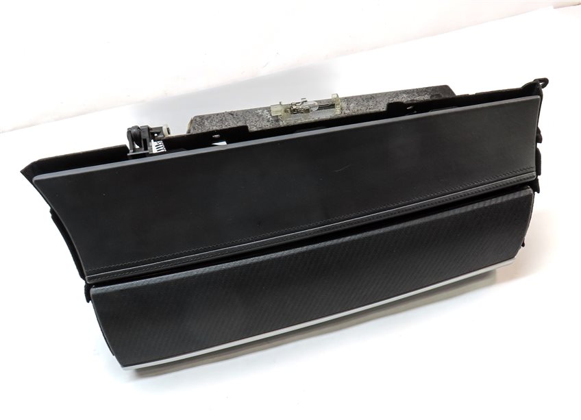 Thumbnail 3: 12 BMW X6 M X6M ///M (E71) FRONT RIGHT PASSENGER DASH GLOVE BOX ASSEMBLY(BLACK)