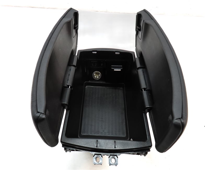 Thumbnail 9: 10-14 BMW X6 X6M ///M (E71) FRONT CENTER CONSOLE ARM REST COMPARTMENT (BLACK)