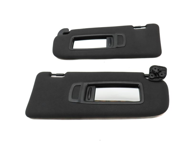 Thumbnail 4: 2011-2014 BMW X6 X6M ///M (E71) FRONT LEFT & RIGHT SUNVISOR SET-2 (BLACK)