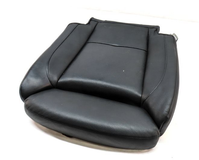 12 BMW X6 X6M E71 FRONT RIGHT PASSENGER LOWER HEAT SPORT SEAT CUSHION(BLACK)