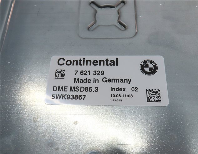 Thumbnail 6: 10-14 BMW X5M X6M (E70 E71) 4.4L S63 ENGINE DME CAS 3 IMMOBILIZER MODULE KEY SET