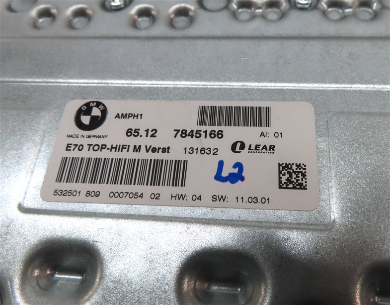 Thumbnail 5: 10-14 BMW X5 X5M X6 X6M ///M (E70 E71 E72) RADIO STEREO TOP HiFi AUDIO AMPLIFIER