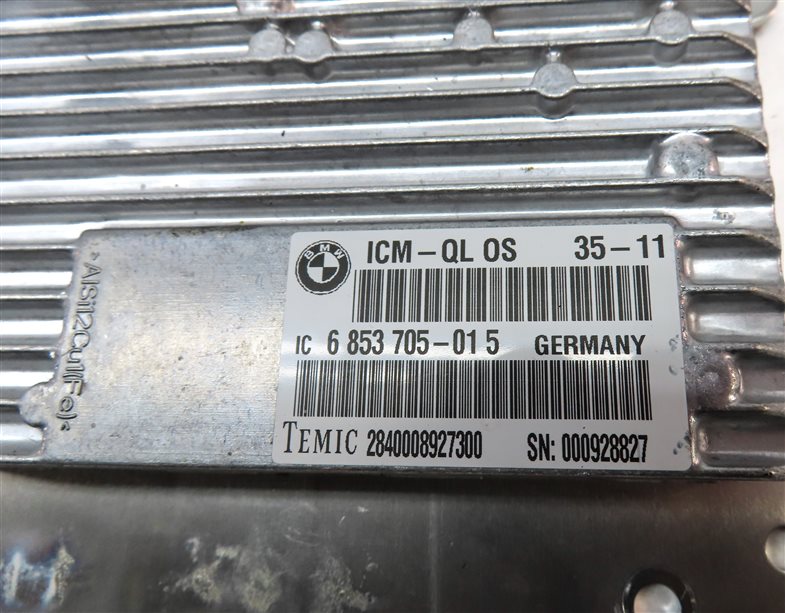 Thumbnail 4: 2008-2014 BMW X6 X6M ///M (E71) ICM INTEGRATED CHASSIS MANAGEMENT CONTROL MODULE