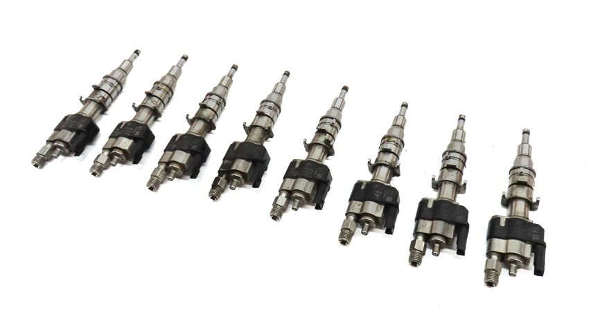 08-16 BMW 3 5 7 X5 X6 Z4 3.0L N54 4.4L N63 FUEL INJECTOR SET/8 (ALL INDEX 12)