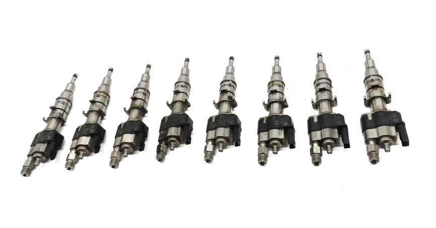 Thumbnail 2: 08-16 BMW 3 5 7 X5 X6 Z4 3.0L N54 4.4L N63 FUEL INJECTOR SET/8 (ALL INDEX 12)