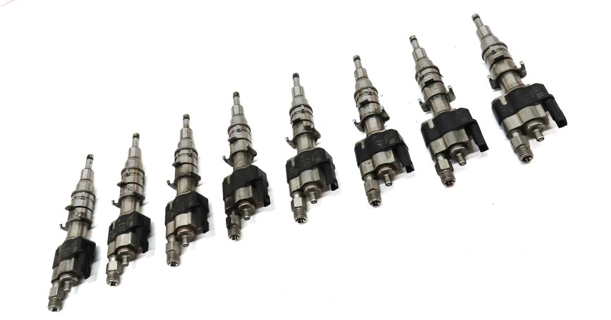 Thumbnail 3: 08-16 BMW 3 5 7 X5 X6 Z4 3.0L N54 4.4L N63 FUEL INJECTOR SET/8 (ALL INDEX 12)