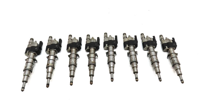 Thumbnail 4: 08-16 BMW 3 5 7 X5 X6 Z4 3.0L N54 4.4L N63 FUEL INJECTOR SET/8 (ALL INDEX 12)