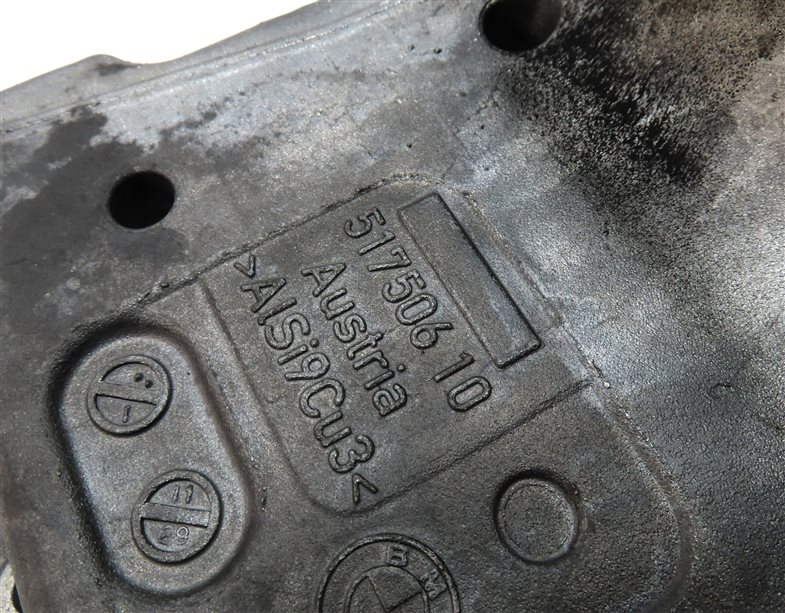Thumbnail 12: 08-17 BMW X5 X5M X6 X6M (E70 E71 E72) 4.4L N63 V8 ENGINE - UPPER OIL PAN CRADLE