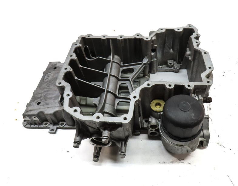 Thumbnail 8: 08-17 BMW X5 X5M X6 X6M (E70 E71 E72) 4.4L N63 V8 ENGINE - UPPER OIL PAN CRADLE