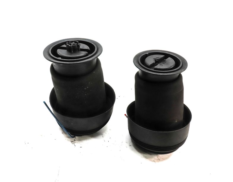 10-14 BMW X5M X6M ///M (E70 E71) REAR LEFT & RIGHT SUSPENSION AIR SPRING SET 2