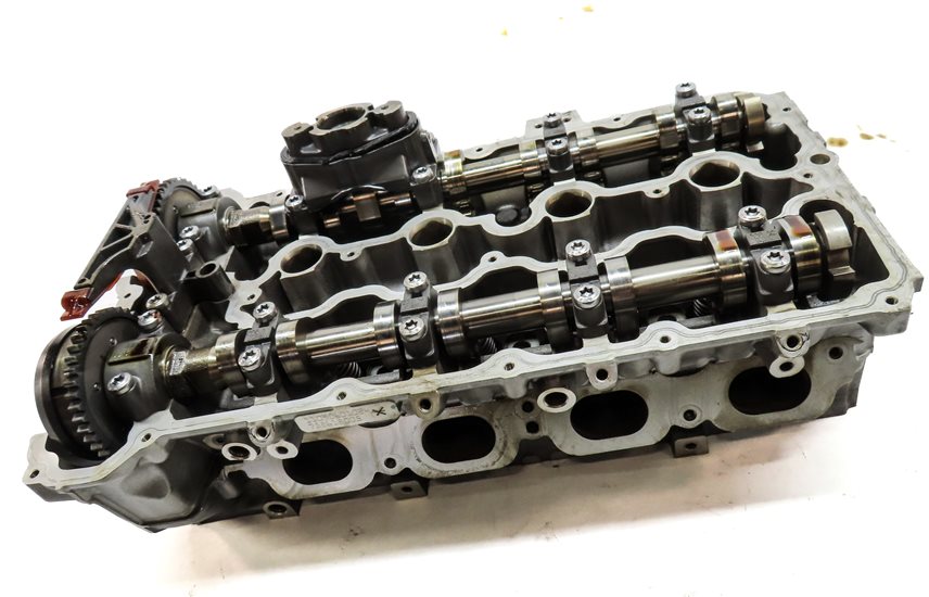 Thumbnail 3: 10-13 BMW X5M X6M ///M E70 E71 4.4L TURBO S63 ENGINE LEFT CYLINDER HEAD ASSEMBLY