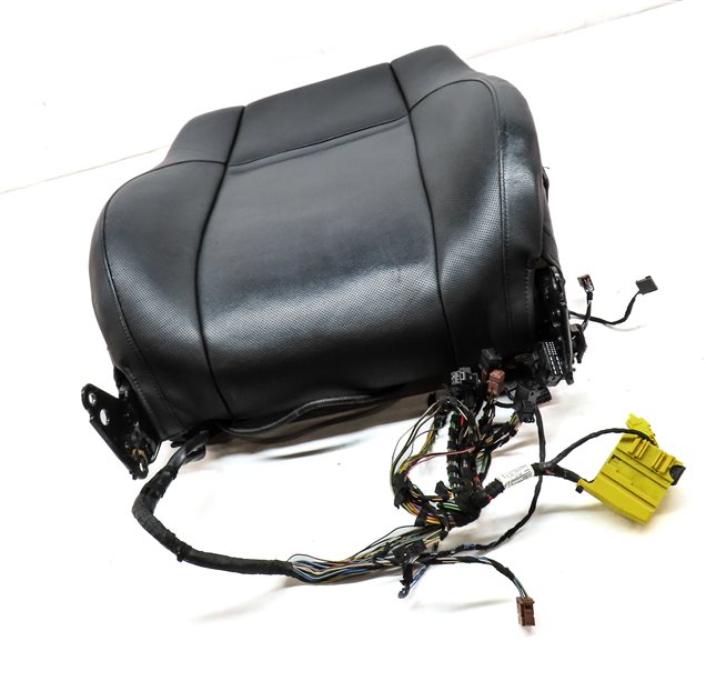 Thumbnail 2: 12 BMW X6 M X6M ///M E71 LEFT DRIVER UPPER ACTIVE SPORT SEAT BACK CUSHION(BLACK)