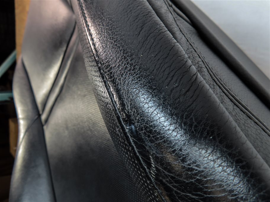 Thumbnail 7: 12 BMW X6 M X6M ///M E71 LEFT DRIVER UPPER ACTIVE SPORT SEAT BACK CUSHION(BLACK)