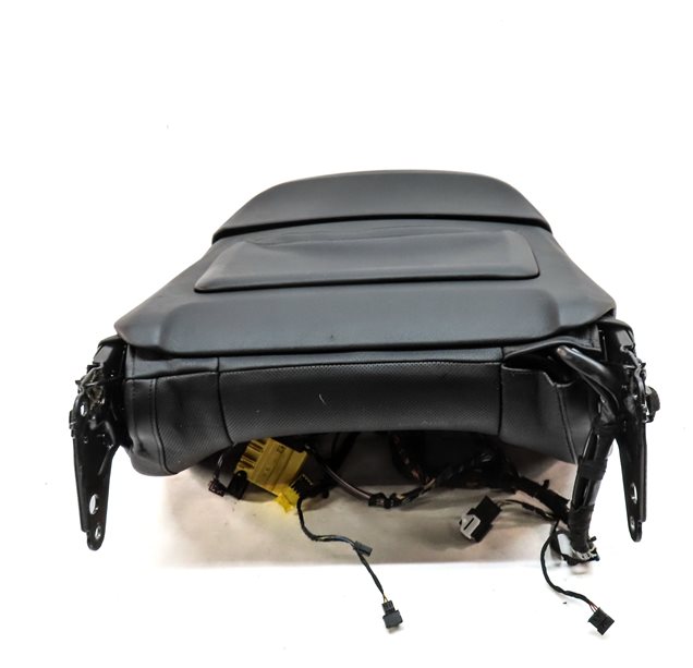 Thumbnail 6: 12 BMW X6 M X6M ///M E71 RIGHT PASSENGER UPPER ACTIVE SPORT SEAT CUSHION (BLACK)