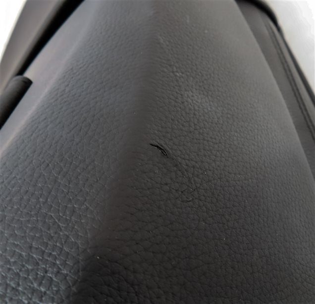 Thumbnail 7: 12 BMW X6 M X6M ///M E71 RIGHT PASSENGER UPPER ACTIVE SPORT SEAT CUSHION (BLACK)