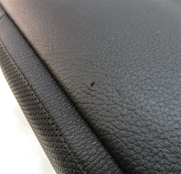 Thumbnail 8: 12 BMW X6 M X6M ///M E71 RIGHT PASSENGER UPPER ACTIVE SPORT SEAT CUSHION (BLACK)