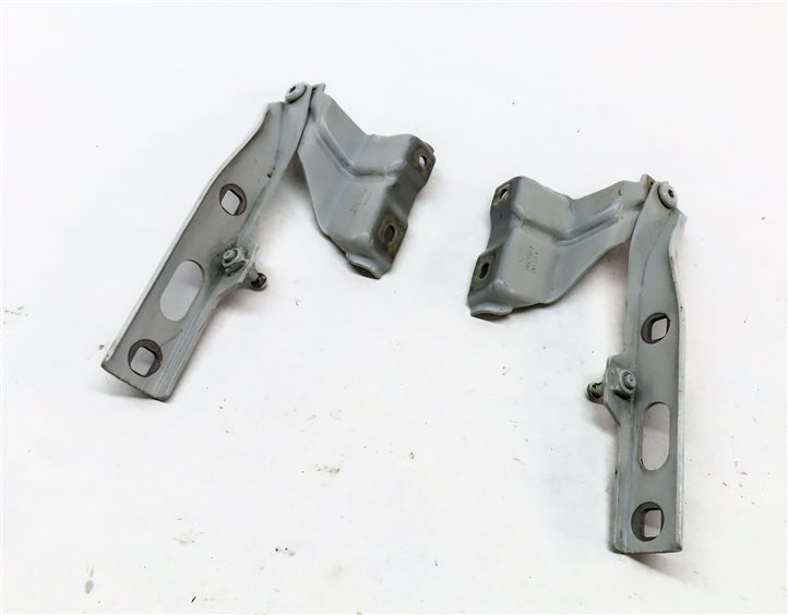 09-17 AUDI Q5 SQ5 B8 8R FRONT LEFT & RIGHT HOOD BONNET LIFT HINGE SET/2 (WHITE)