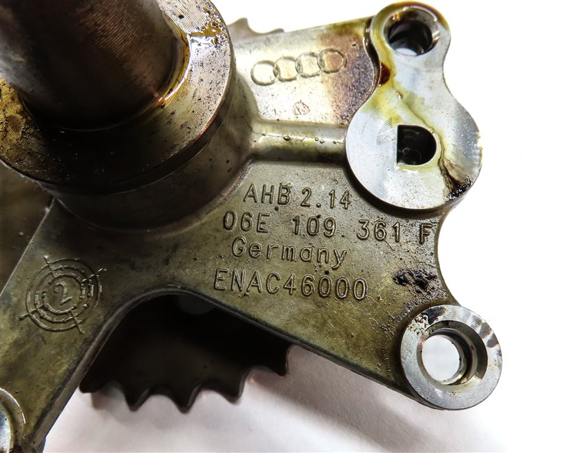 Thumbnail 9: 14 AUDI SQ5 (B8 8R) 3.0L SUPER (CTUD) ENGINE MOTOR OIL FLUID PUMP w/PICK UP TUBE