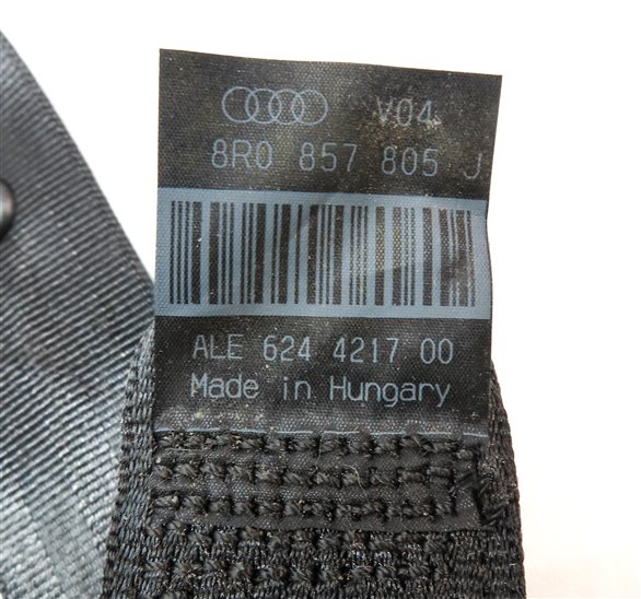 Thumbnail 5: 2014 AUDI SQ5 (B8 8R) REAR LEFT SEAT SEATBELT RETRACTOR (BLACK)